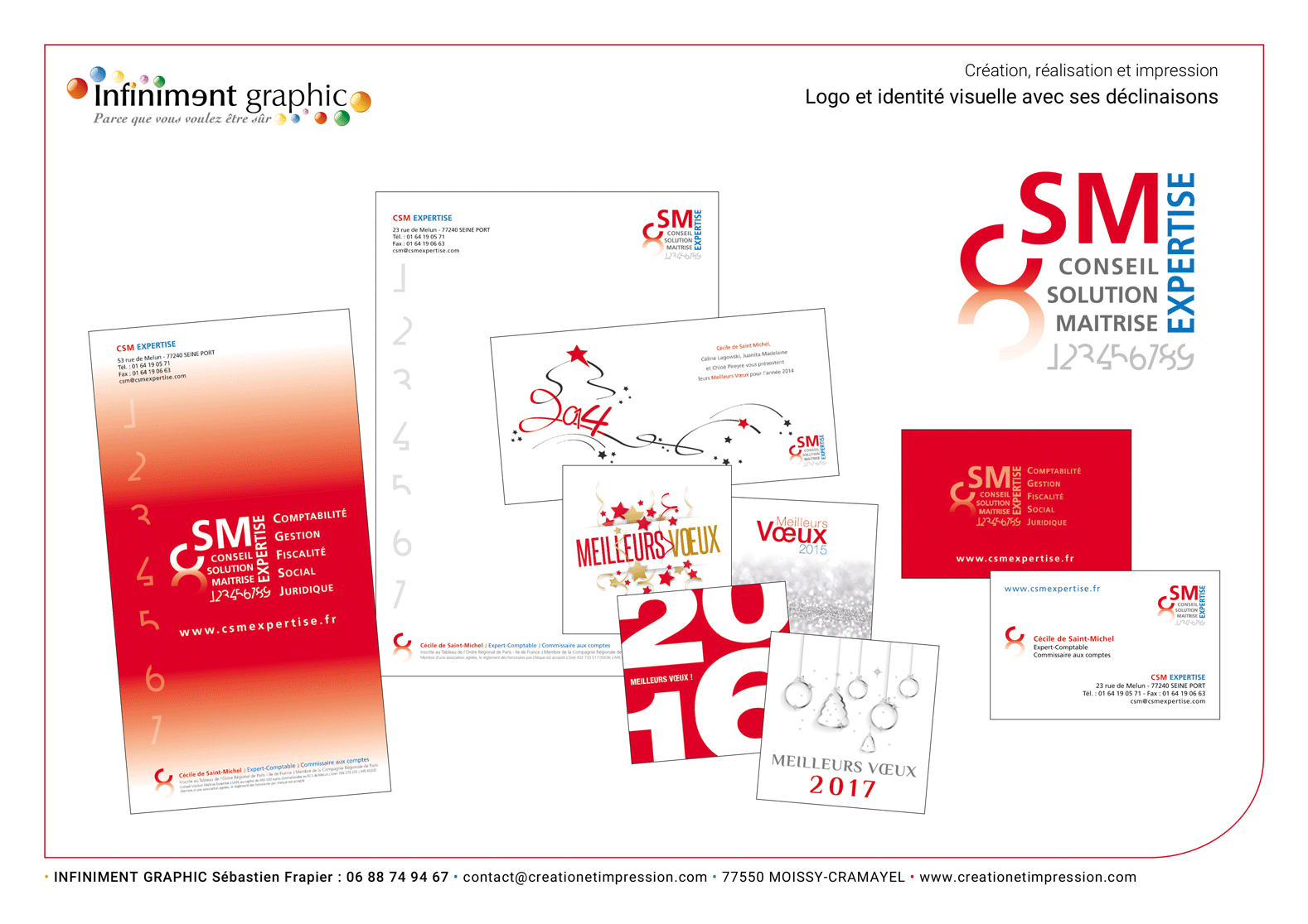 CSM Logo Papeterie Voeux Dossier