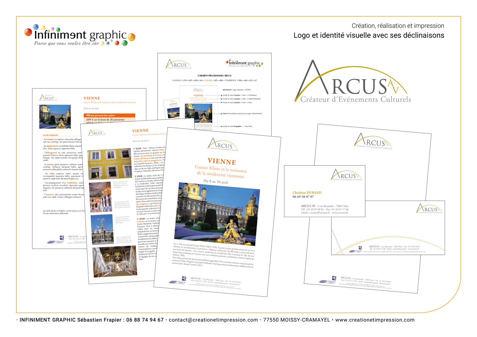 Arcus Logo Programme Papeterie